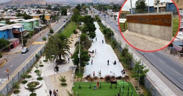 Inauguran nuevo Parque Claudio Arrau en Colina.