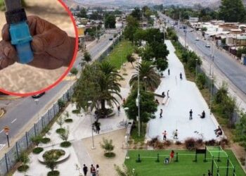 Parque Claudio Arrau de Colina sufre serios daños a pocos días de su inauguración.