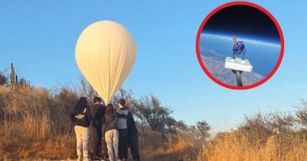 La historia del STAX³PLORER: el globo que alcanzó la estratósfera y unió a un liceo de Colina.