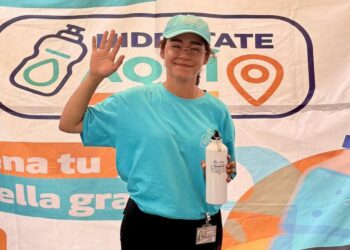 Recoleta habilita punto de hidratación gratuito en Barrio Patronato por ola de calor