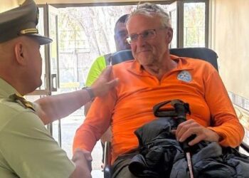 [VIDEO] Después de un intenso operativo, encuentran a turista polaco sano y salvo en Vicuña.