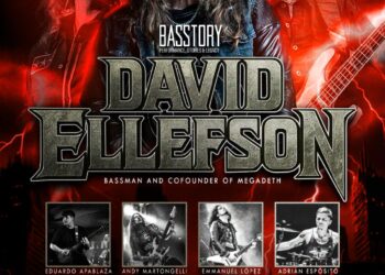 Terror Society se une al regreso de David Ellefson en Chile como teloneros.