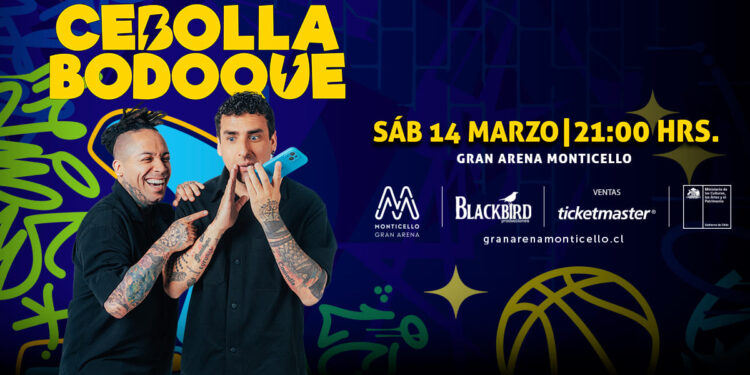 Cebolla y Bodoque llegan a la Gran Arena Monticello con su éxito de stand up.