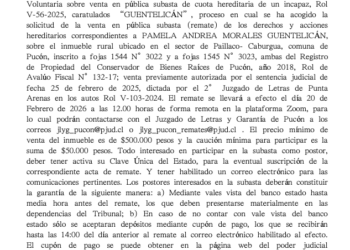 Notificación Legal CAUSA V-56-2025