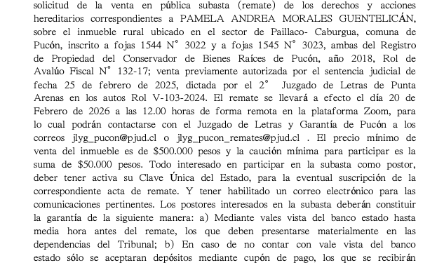 Notificación Legal CAUSA V-56-2025