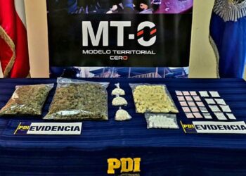 Desmantelan una red de tráfico de drogas que también funcionaba dentro de la cárcel de Vallenar.