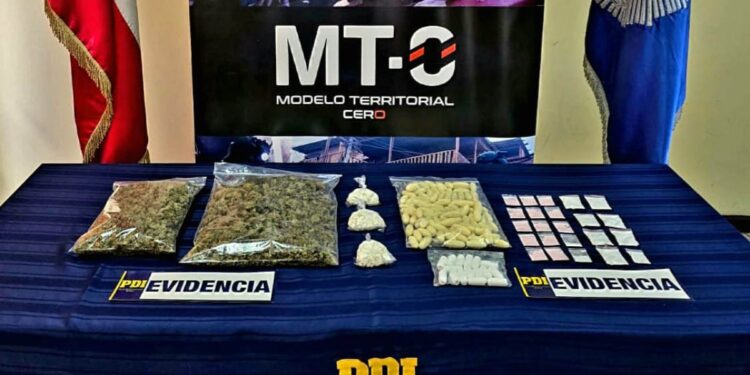 Desmantelan una red de tráfico de drogas que también funcionaba dentro de la cárcel de Vallenar.