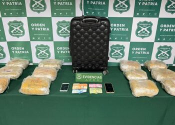 Diez individuos fueron arrestados en varios operativos por narcotráfico en la región Metropolitana y en el sur del país.