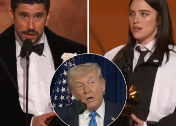 Críticas al ICE, llamados a la unidad y bromas sobre Trump: así se vivió la gala de los Grammys 2026.
