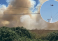 Incendio en San Fernando pone en riesgo la Ruta 5 Sur y ya ha afectado más de 100 hectáreas.