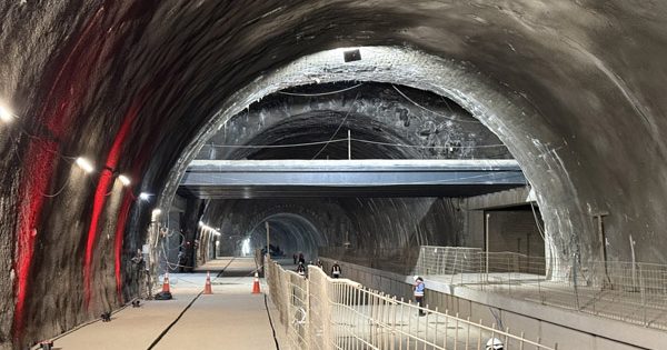 Línea 7 del Metro de Santiago ya va en un 40% de progreso en sus obras.