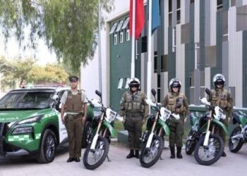Carabineros refuerzan su labor preventiva en Colina con más vehículos policiales.