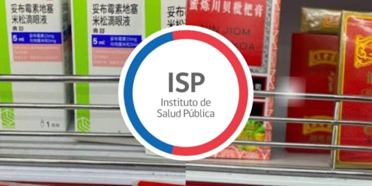 Alerta sanitaria en Chile: ISP alerta sobre la venta de medicamentos falsificados en centros comerciales chinos.