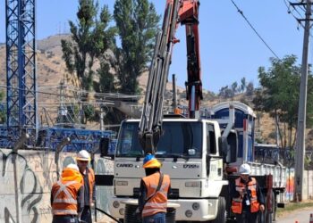 CGE informa que han robado 420 kilómetros de cable de sus instalaciones y han tenido una cifra récord de delitos.