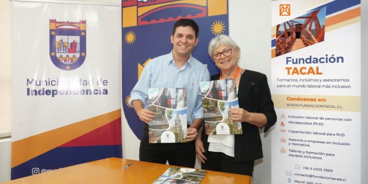 Independencia sella convenio con la Fundación Tacal para potenciar la inclusión laboral.