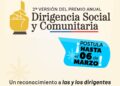 Apertura de postulaciones para el Premio Anual de la Dirigencia Social y Comunitaria 2026, que busca destacar liderazgos locales en Chile.